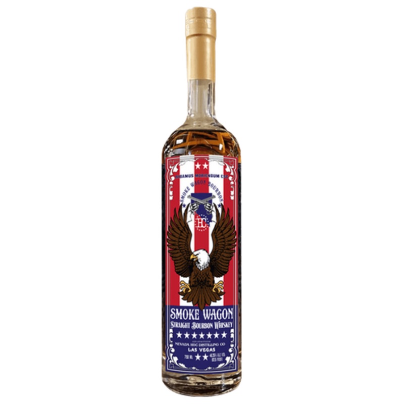 2025 Smoke Wagon 4th of July Edition Straight Bourbon Whiskey 750ml