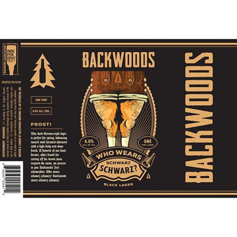 Backwoods Who Wears Schwarz? Black Lager