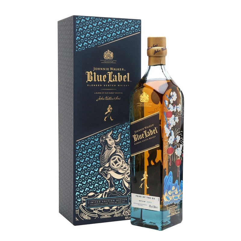 Johnnie Walker Blue Label Year Of OX 750ML