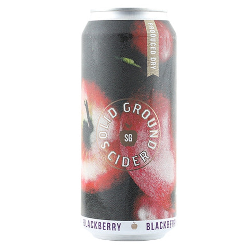 Solid Ground Blackberry Cider