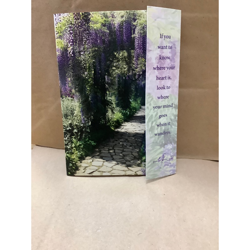 If you want to know where your heart..