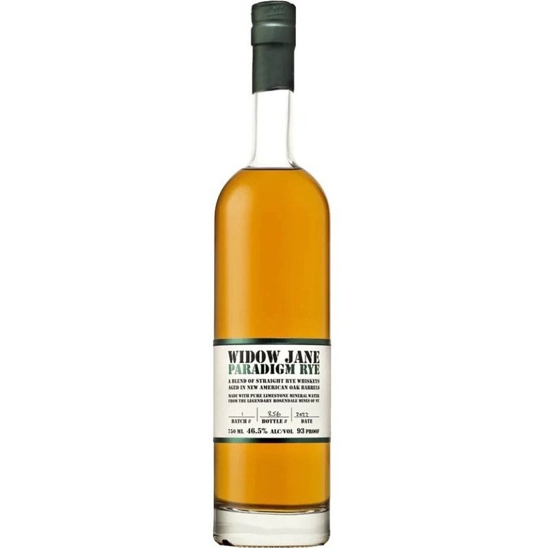 Widow Jane ‘Paradigm Rye’ Straight Rye Whiskey