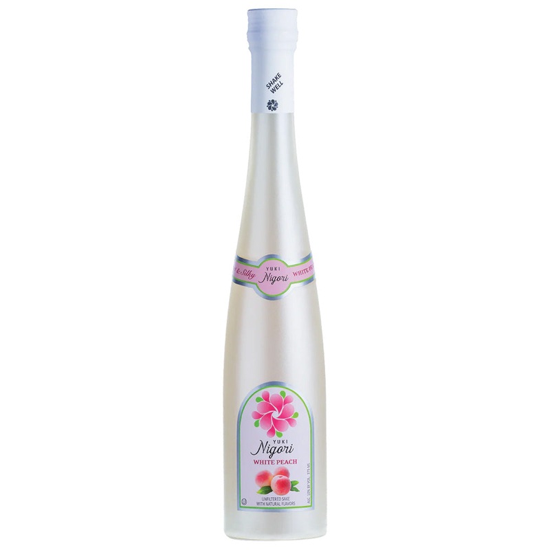 Yuki Nigori White Peach Sake 375ml