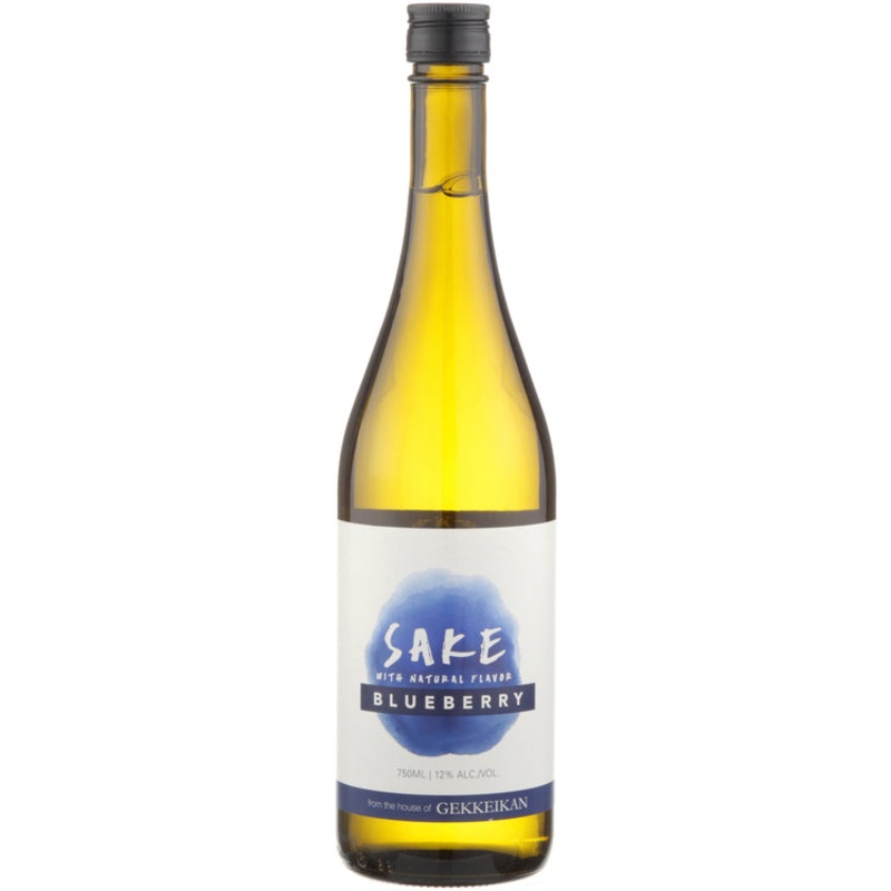 GEKKEIKAN BLUEBERRY FLAVORED SAKE 750ML