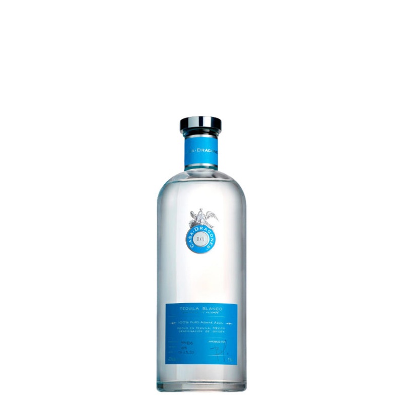 CASA DRAGONES TEQUILA BLANCO 80 750ML
