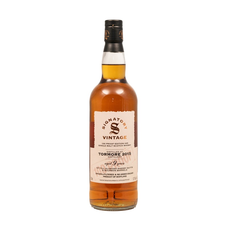 Tormore 2015 9 Year Old 100 Proof Batch #45 57.1%