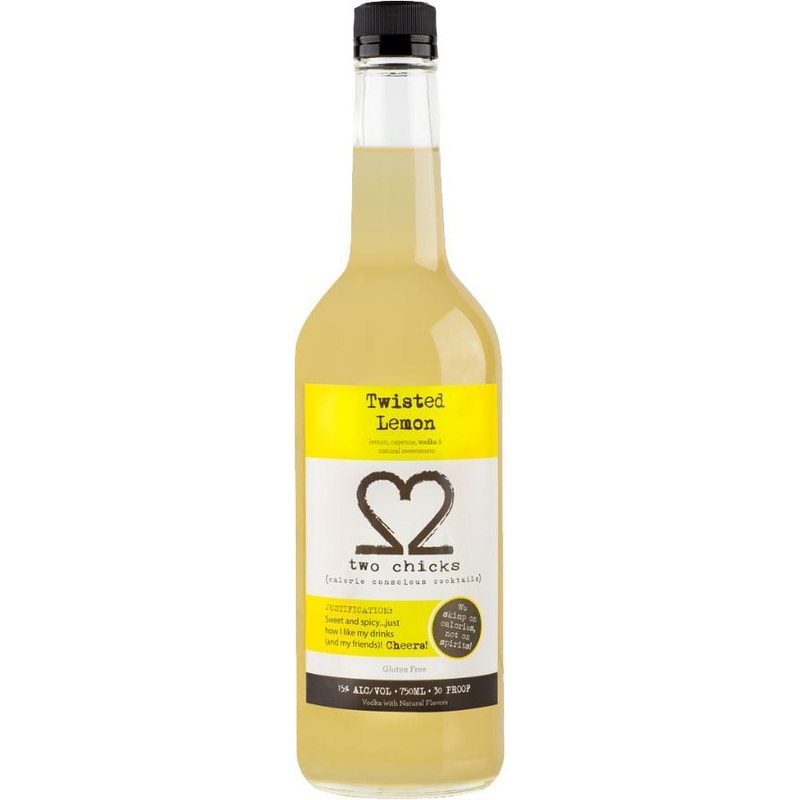 Two Chicks Twisted Lemon Cocktail 30 Proof 750ml
