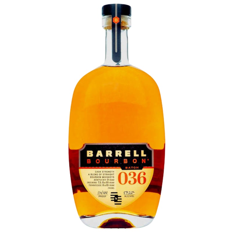 Barrell Craft Spirits Batch 036 Cask Strength Straight Bourbon Whiskey 750ml