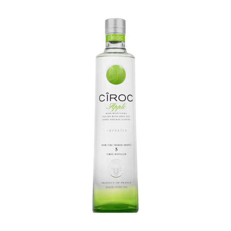 CIROC APPLE FLAVORED VODKA 70 750ML