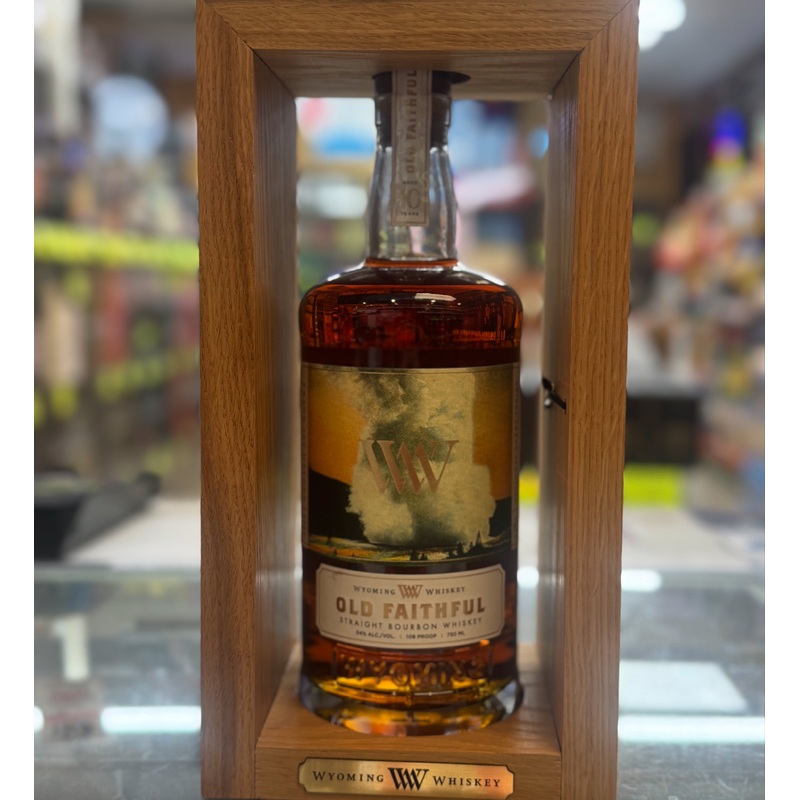 Wyoming Whiskey 10 Year Old Bourbon Old Faithful
