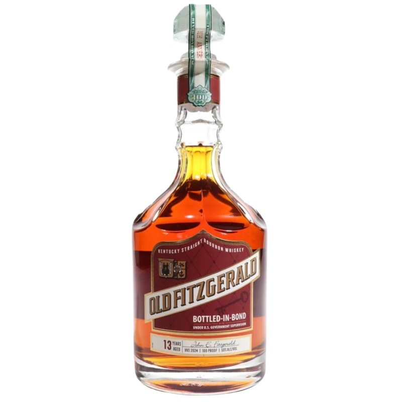 2024 Old Fitzgerald Bottled in Bond 13 Year Old Bourbon Whiskey 100 Proof Gift Shop Release
