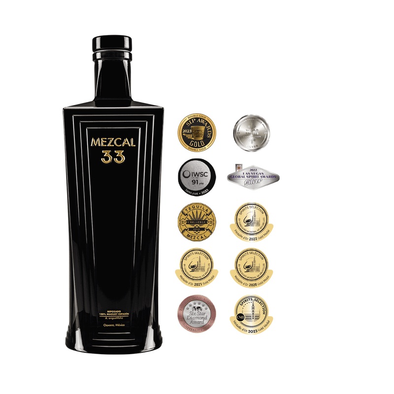 Mezcal 33 Reposado Mezcal Artesanal