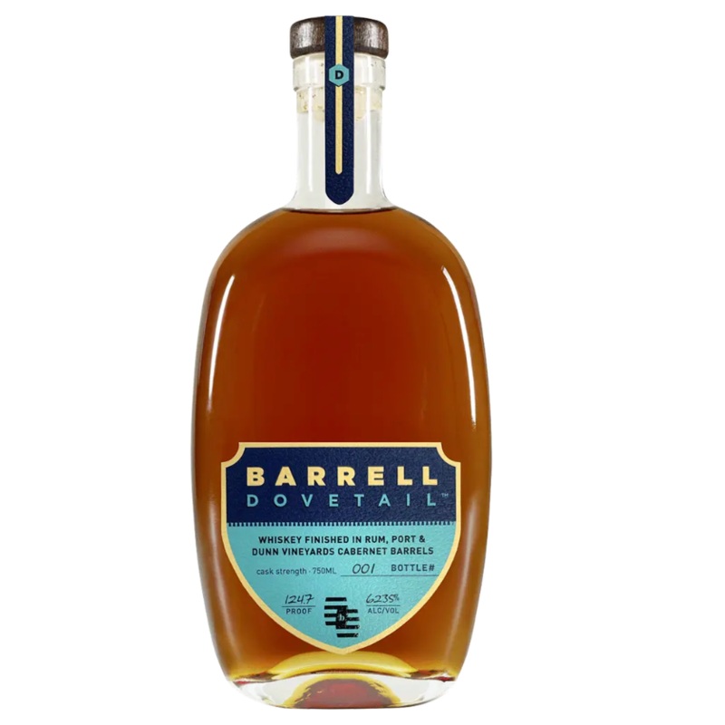 Barrell Dovetail Whiskey Finished in Rum, Port & Dunn Vineyards Cabernet Barrels 750 ml