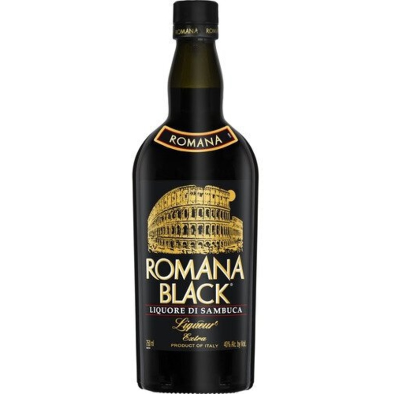 Romana Sambuca Black Liquore Di Sambuca