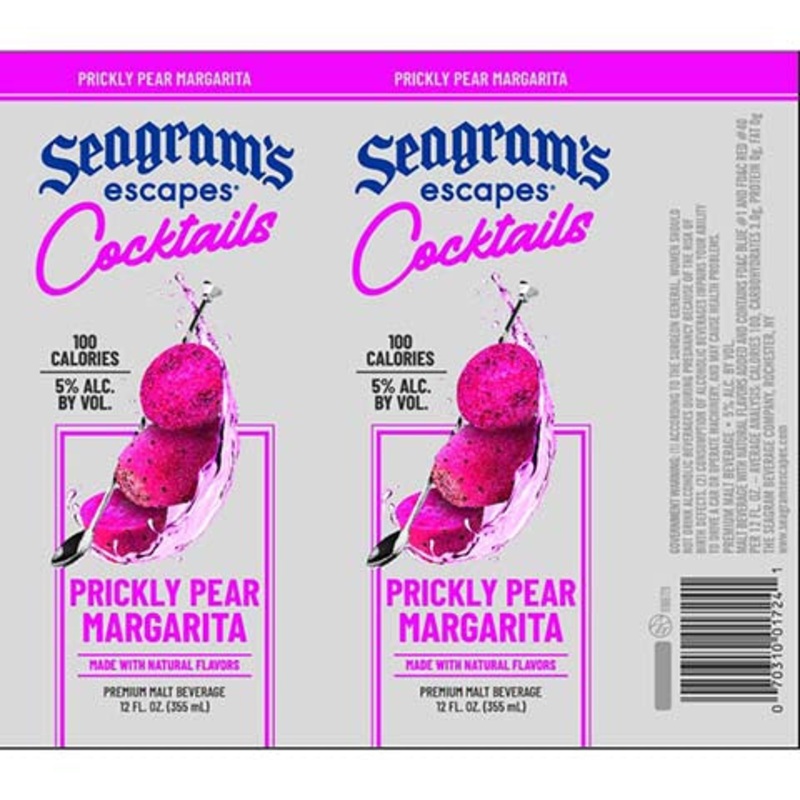 Seagrams Cocktails Prickly Pear Margarita
