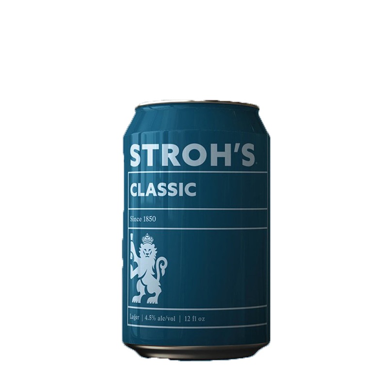 (30pk cans)-Stroh’s Classic Lager Beer, USA (12oz)