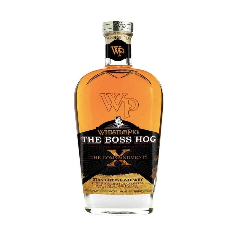 WhistlePig The Boss Hog X: ‘The Commandments’ Straight Rye Whiskey