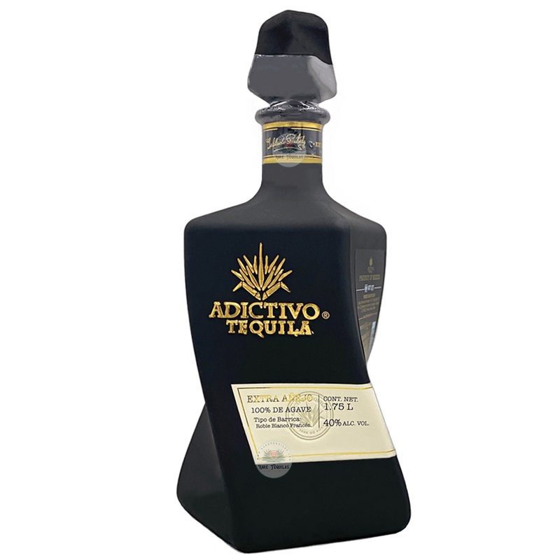 Adictivo Black Extra Aejo Tequila (Half-Gallon)
