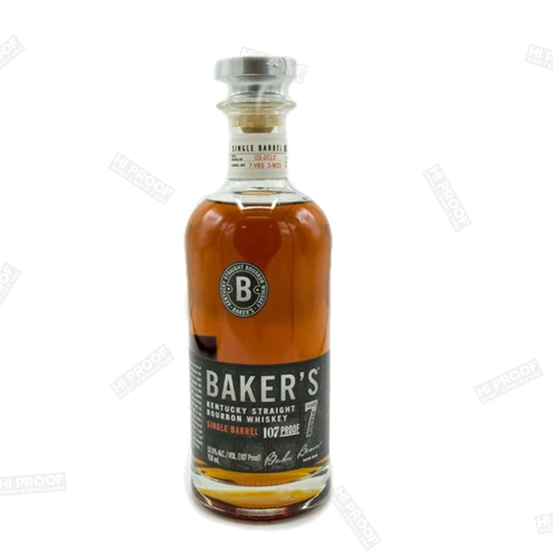 Baker’s Single Barrel 7 Year Old Kentucky Straight Bourbon Whiskey