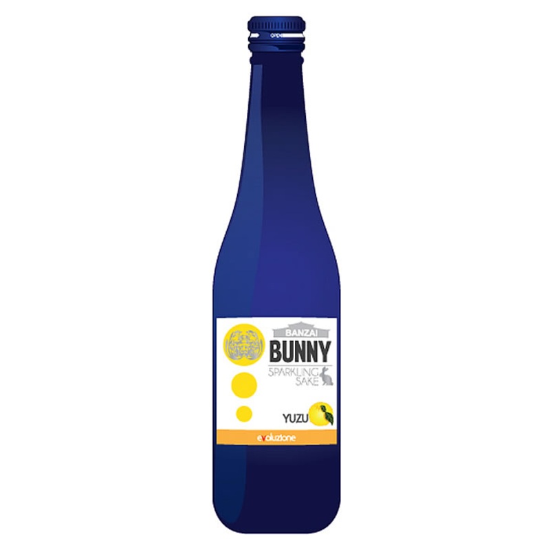 Banzai Bunny Sparkling Yuzu Sake 300ML