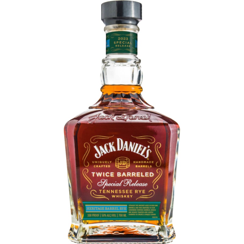 Jack Daniel’s Twice Barreled Heritage Rye 2023