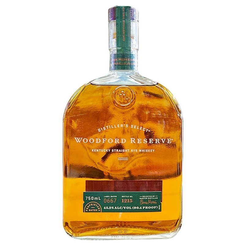 Woodford Reserve Rye Bourbon Whiskey – 750ml