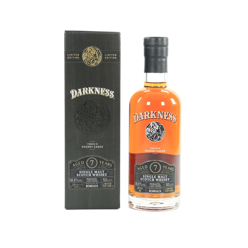 BenRiach – 7 Year Old (Moscatel) Darkness (Limited Edition) 50cl