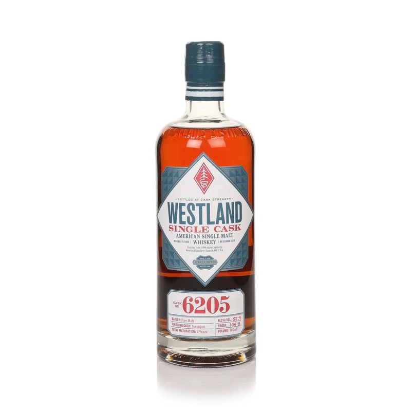 Westland Single Cask 7 Year Old Exclusive Cask #6205 Single Malt Whiskey | 700ML