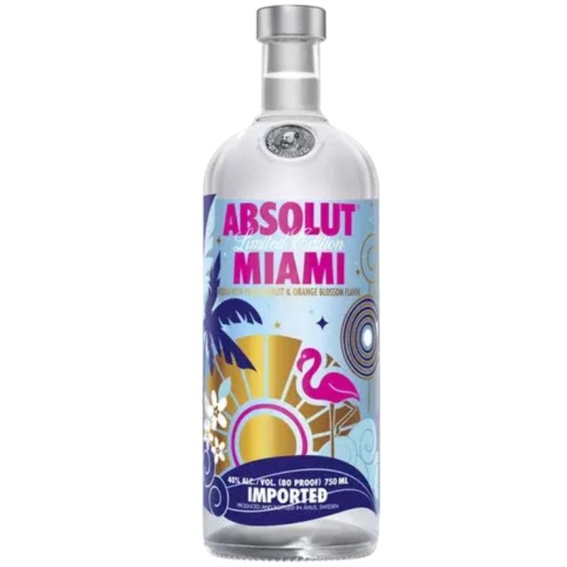 Absolut Miami Limited Edition – 750ml