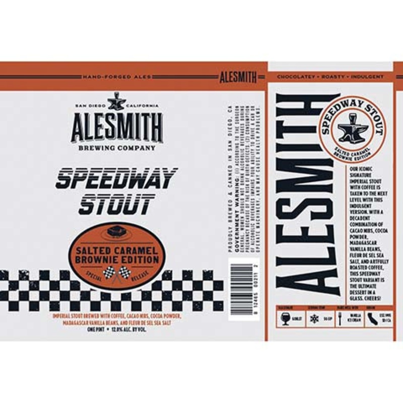 Alesmith Speedway Stout: Salted Caramel Brownie Edition