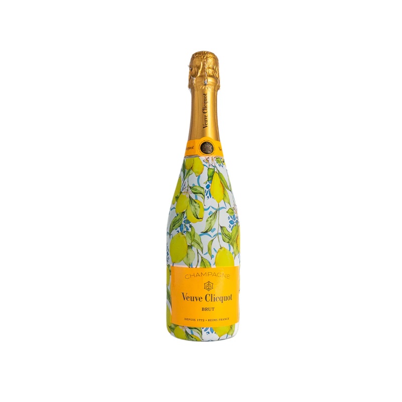 Amalfi Lemon Regular Veuve Clicquot Bottle Wrap