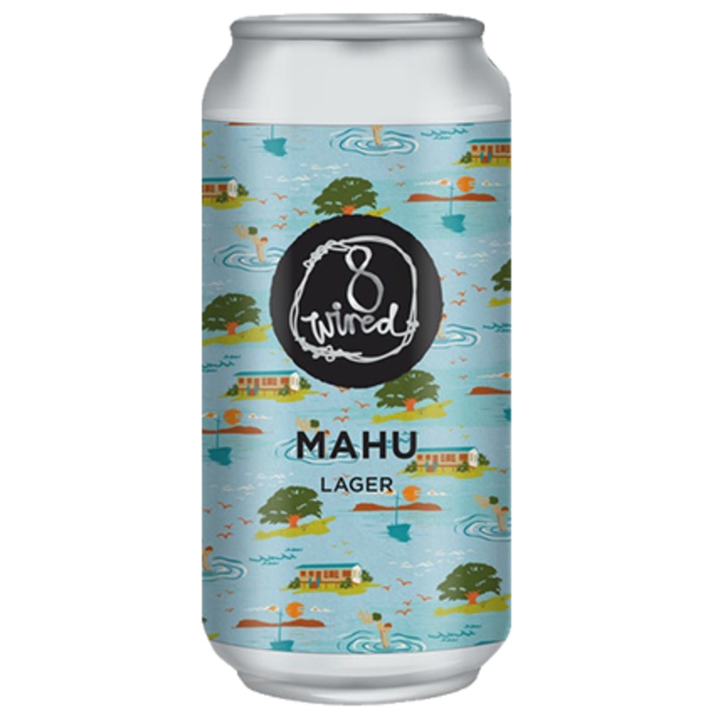 8 Wired Mahu Lager 440ml