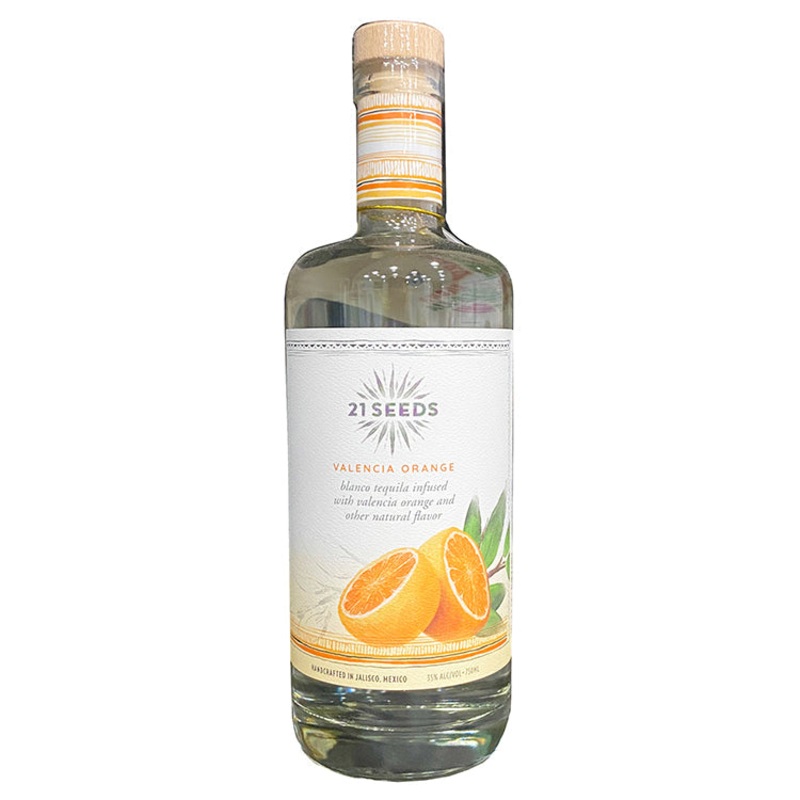 21 Seeds Valencia Orange Tequila – 750ml