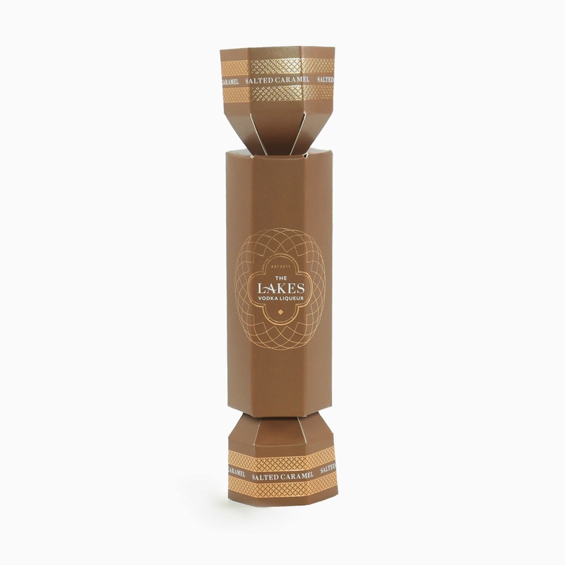 The Lakes Salted Caramel Vodka Christmas Cracker