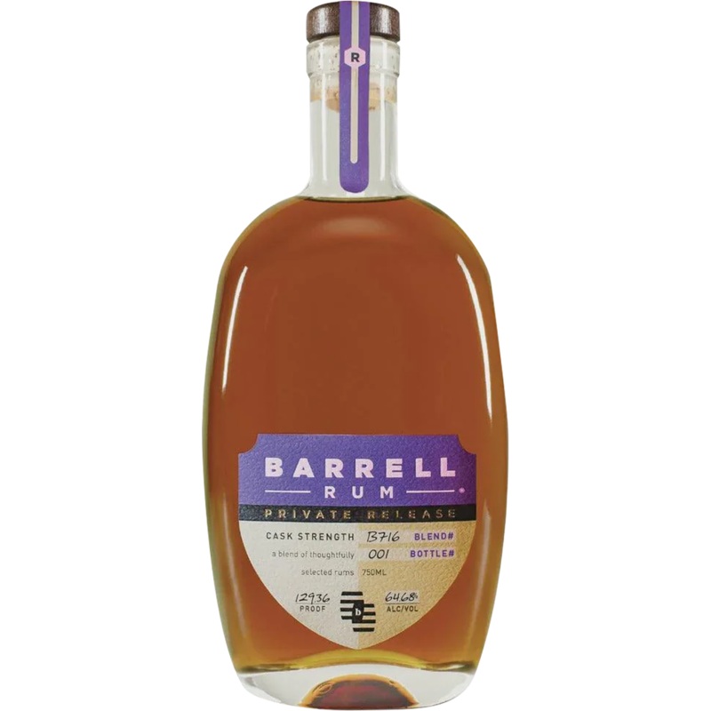 Barrell Craft Spirits Private Release Barbados Rum Cask Finish Kentucky Whiskey