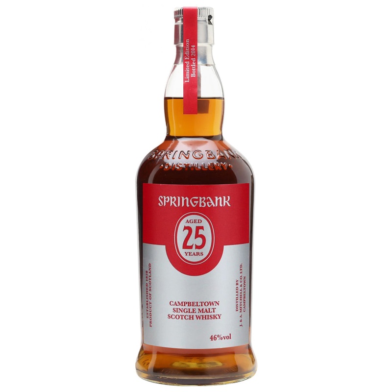 Springbank 25 Year Old 2014