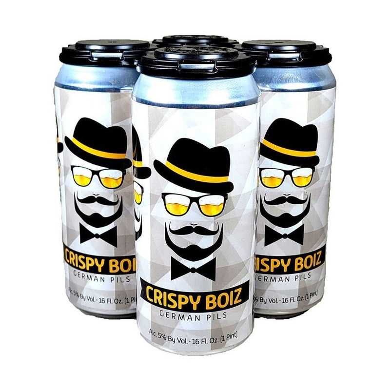 Wild Barrel Brewing ‘Crispy Boiz’ German Pilsner Beer 4-Pack