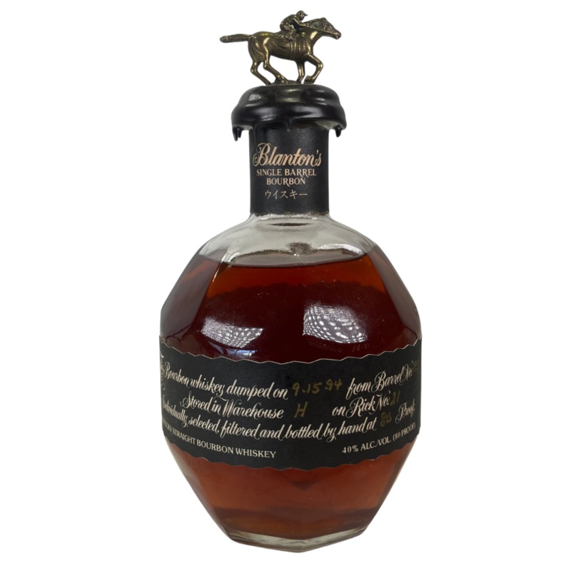 1994 Blanton’s Black Label Single Barrel Kentucky Straight Bourbon Whiskey 750ml