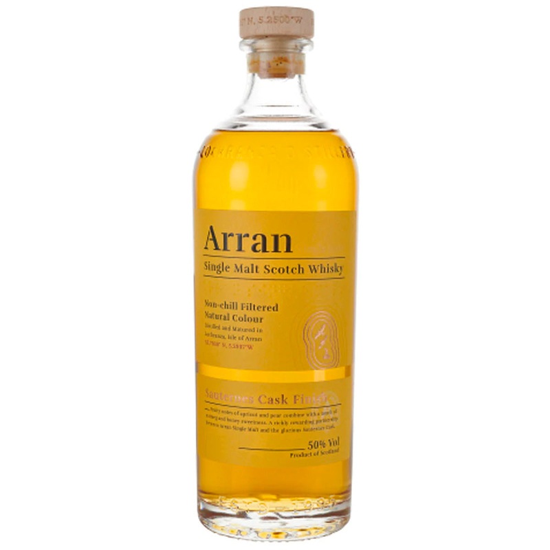 Arran Sauternes Cask Finish Single Malt Scotch