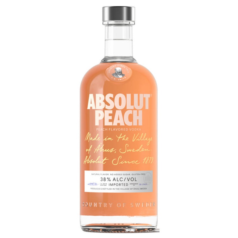 Absolut Peach Vodka – 750ml
