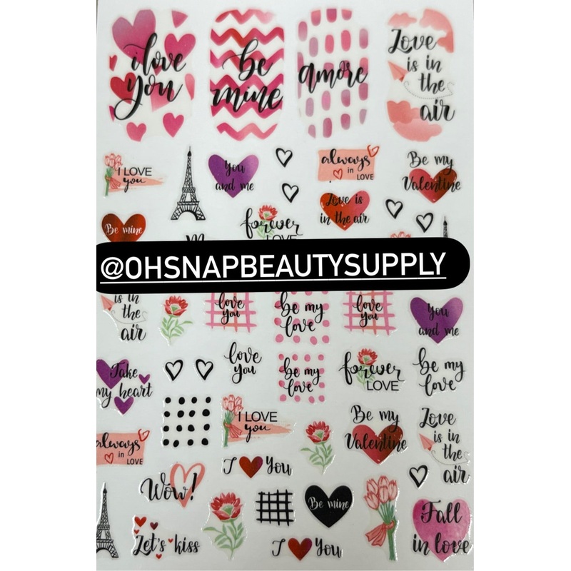 – HEART LOVE B031 Sticker