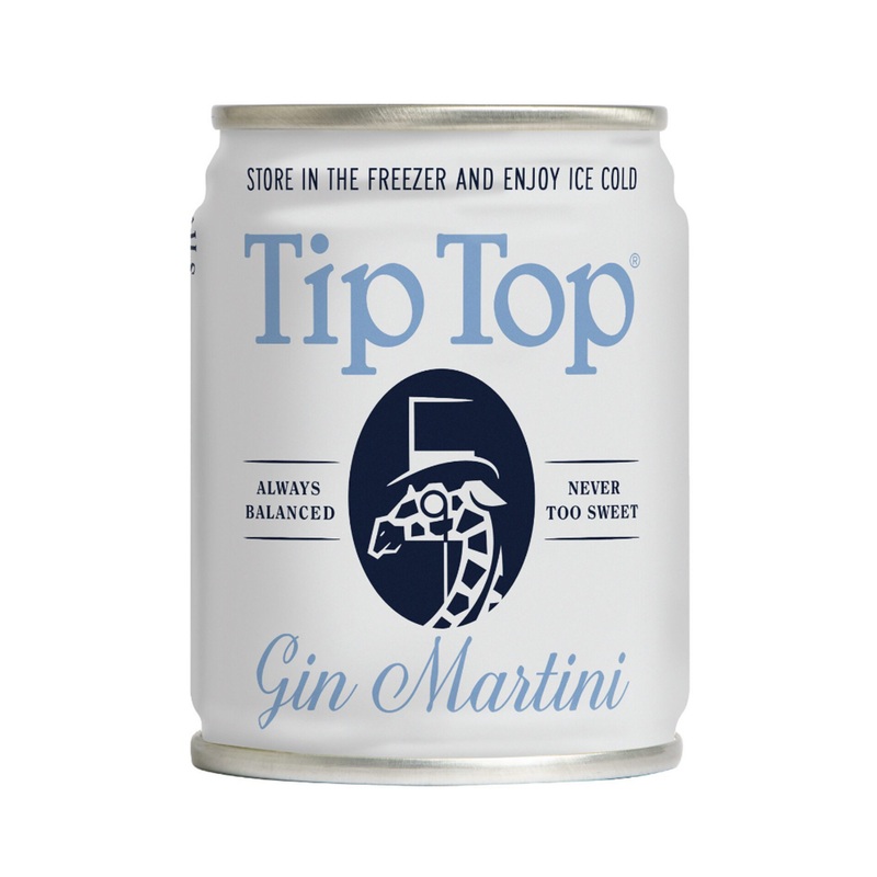 Tip Top Gin Martini Cocktail