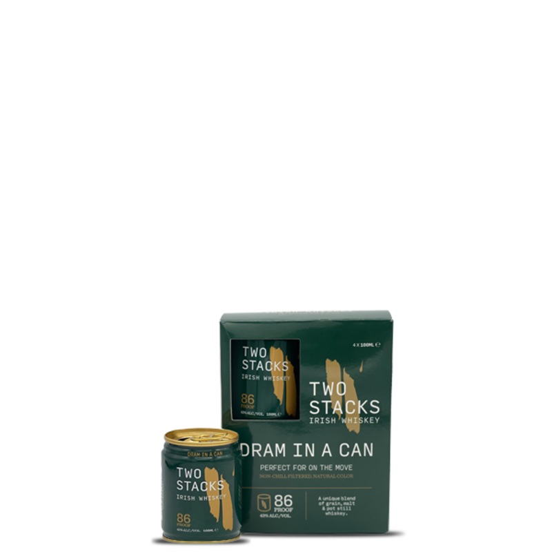 Two Stacks Dram in a Can (4-Pack) (400mL)