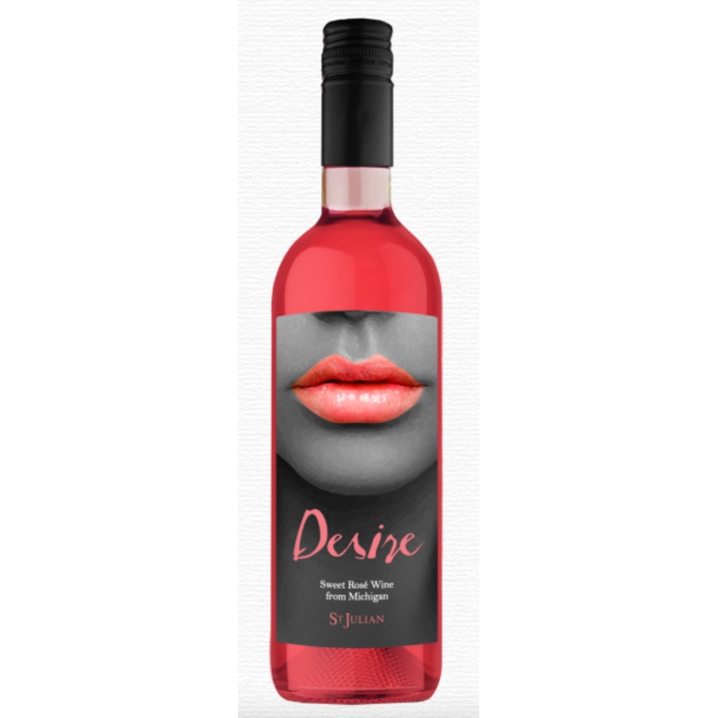 St. Julian Winery ‘Desire’ Sweet Rose, Michigan, USA (750ml)