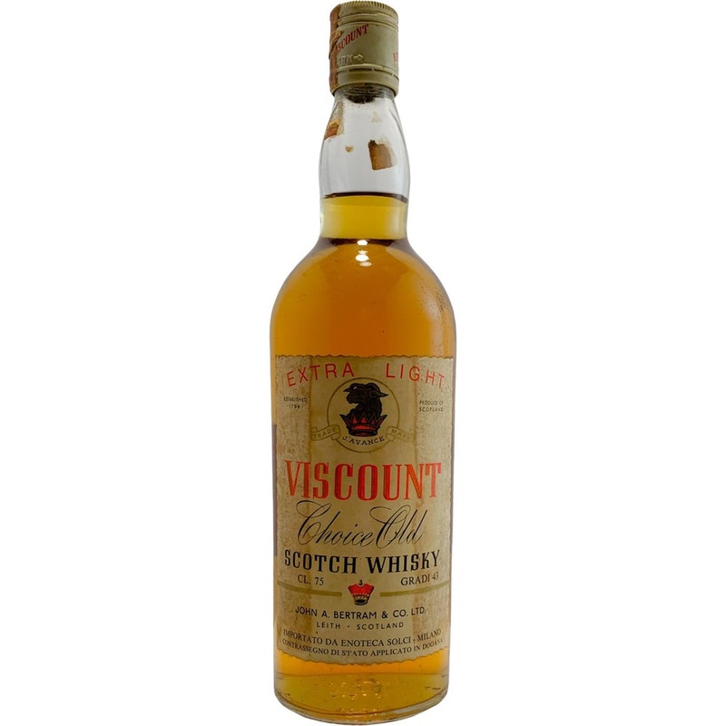 Viscount Choice Old Scotch Whisky 1970s 43% 75cl