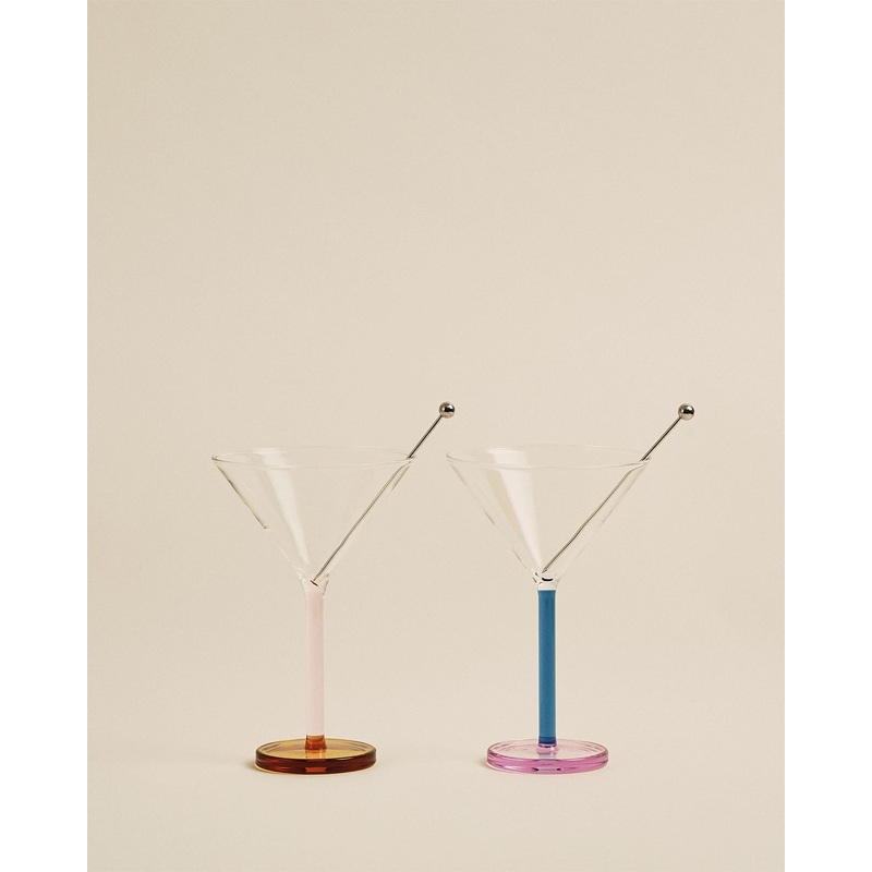 Blue Note Cocktail Glasses by Sophie Lou Jacobsen