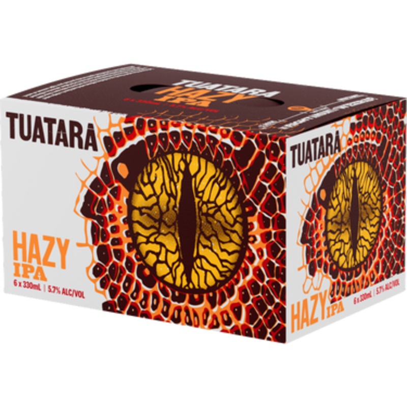 Tuatara Hazy IPA 6 Pack Cans 330ml