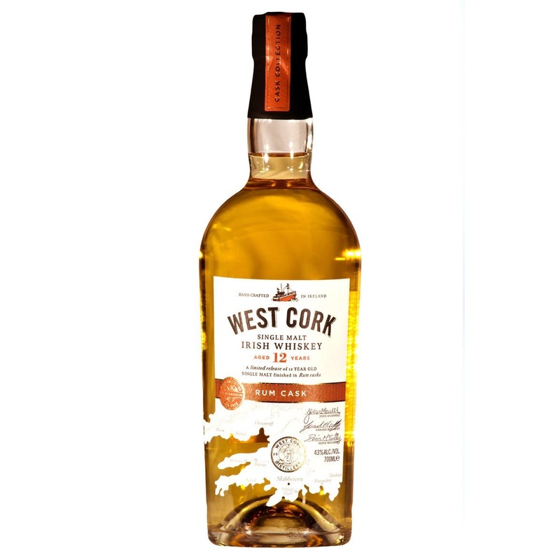 West Cork Single Malt Irish Whiskey 12Yr Rum Cask