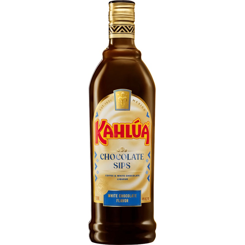 Kahlua Chocolate Sips White Chocolate Liqueur 750ml