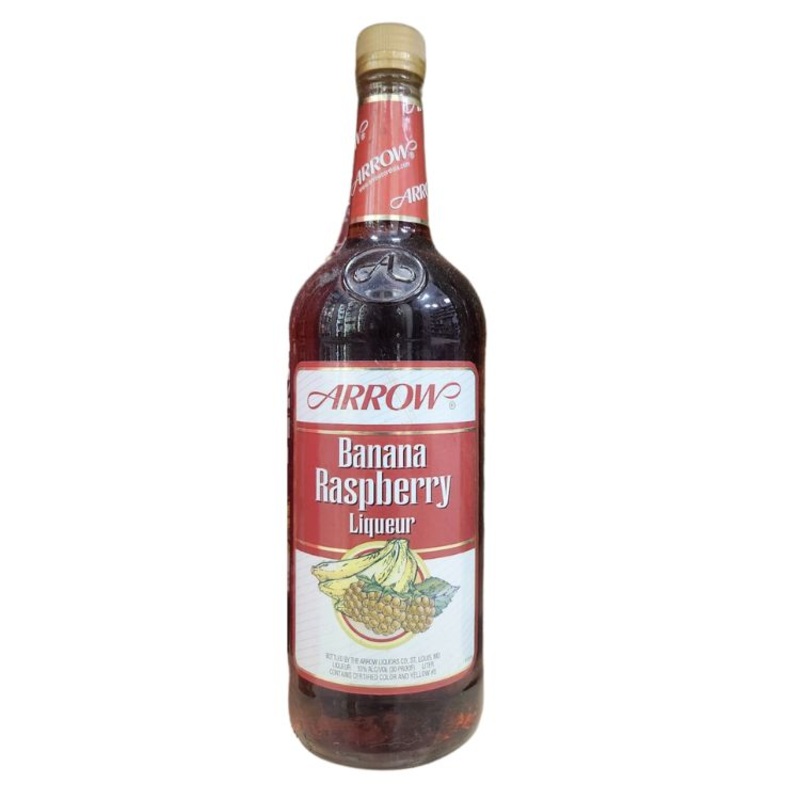 Arrow Banana Raspberry Liqueur – 1L
